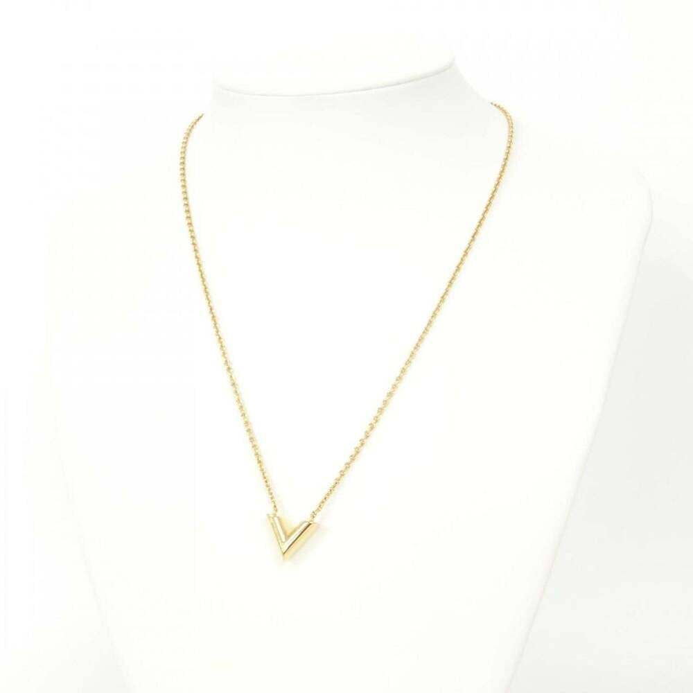 LOUIS VUITTON Gold Necklace - Picture 4 of 4